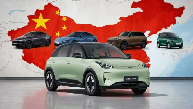 
					Geely E2