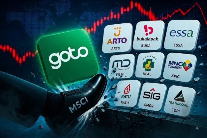 
					MSCI Rombak Indeks Agustus 2026, CPIN Turun Kelas, GOTO Terdepak dan 9 Saham Indonesia Keluar dari Small Cap